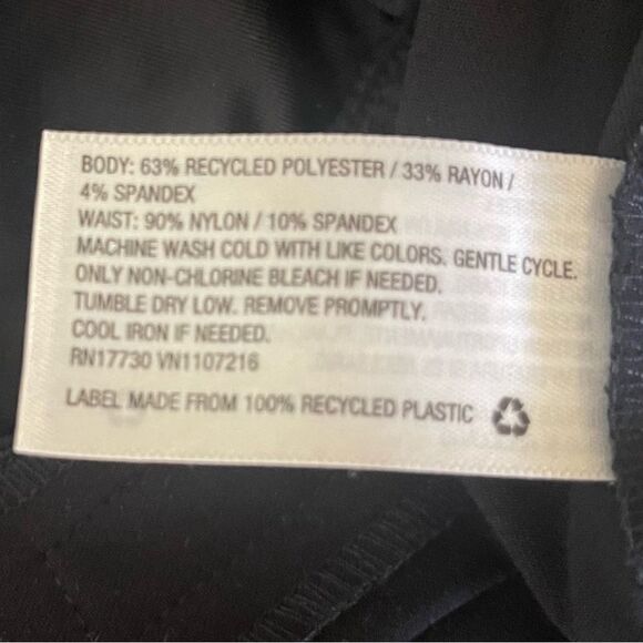 Isabel by isabel&Ingrid black over the belly maternity skinny ankle pants sz 14 - Picture 8 of 8